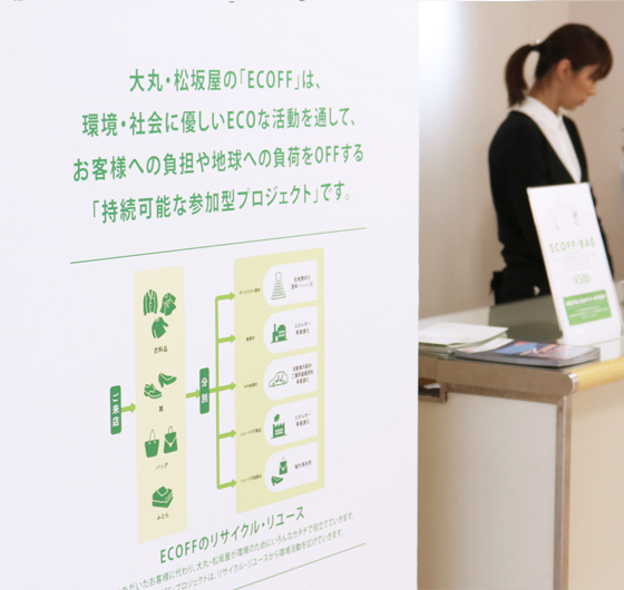  「エコフ リサイクルキャンペーン」を開催しました。