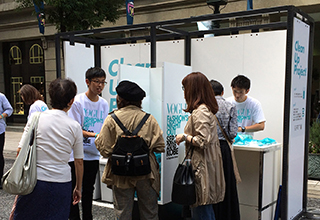 大丸神戸店で「Clean Up Project!」を開催しました。