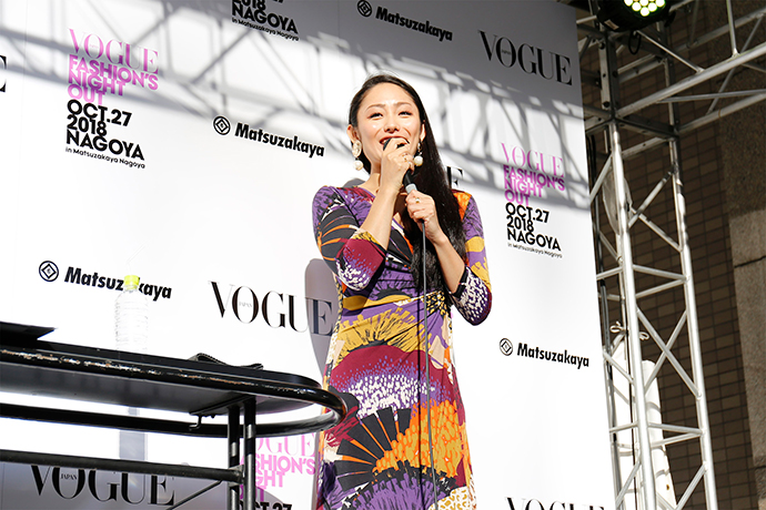 安藤美姫さんの登場で、クリーンステーションは一気に華やかに