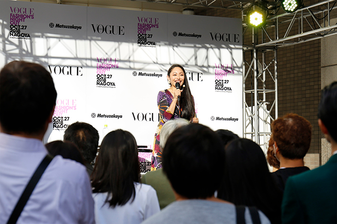 安藤美姫さんの登場で、クリーンステーションは一気に華やかに