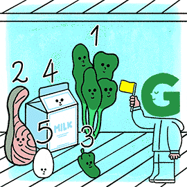 冷蔵庫内の整列ルール守ってる？